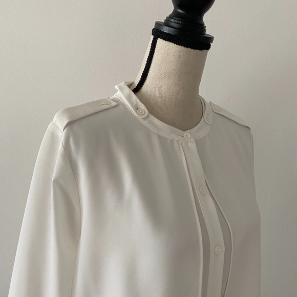 Adolfo Dominguez White Shirt Size 8 - Picture 7 of 10